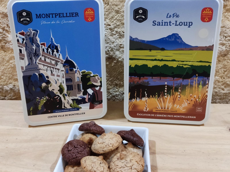 DUO coffrets 280g macarons BIO