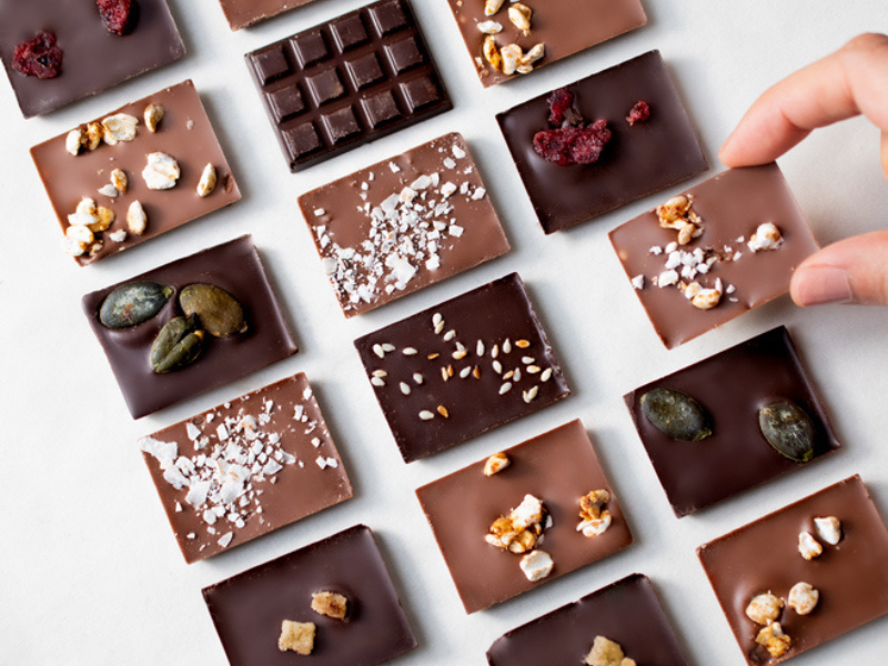 Calendrier de l'Avent chocolats bio 2025