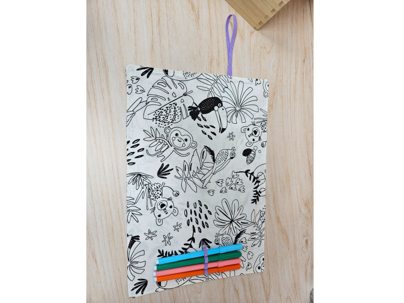 Coffret Cadeau Enfant – Coloriage Lavable & Maxi Lingettes