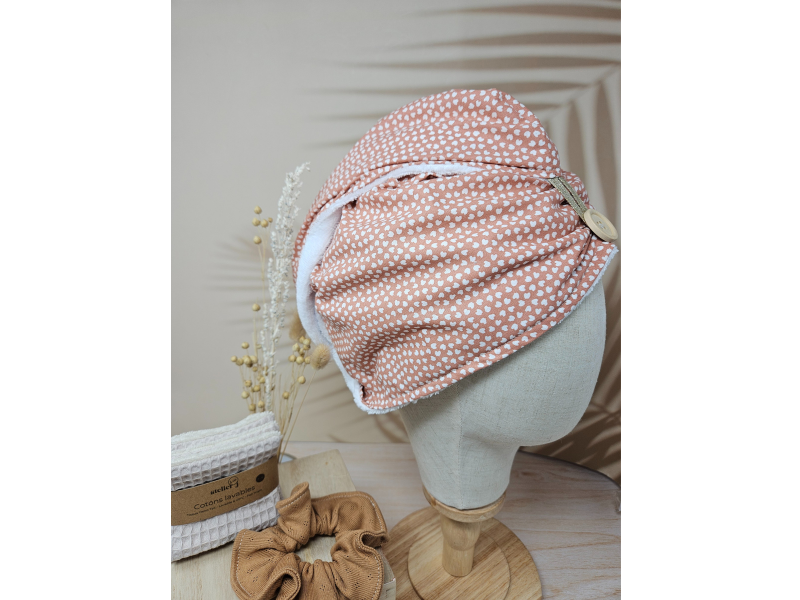 Coffret Beauté – Cotons Lavables, Turban sèche cheveux & Chouchou