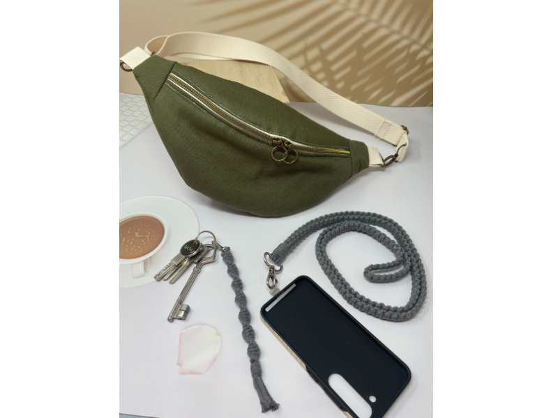 Coffret Tendance – Sac Banane & Accessoires en Macramé