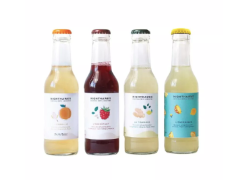 Cocktail prêt à boire - SANS ALCOOL - 4 bouteilles de 20cl