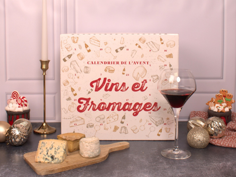 Calendrier de l'Avent Fromages & Vins 2025