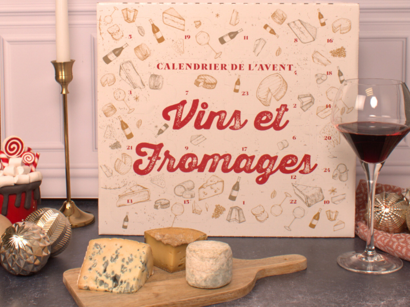 Calendrier de l'Avent Fromages & Vins 2025