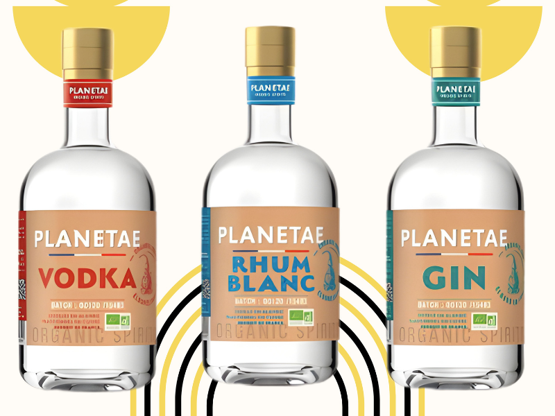 Mixologiste Planetae : Vodka, Gin et Rhum blanc
