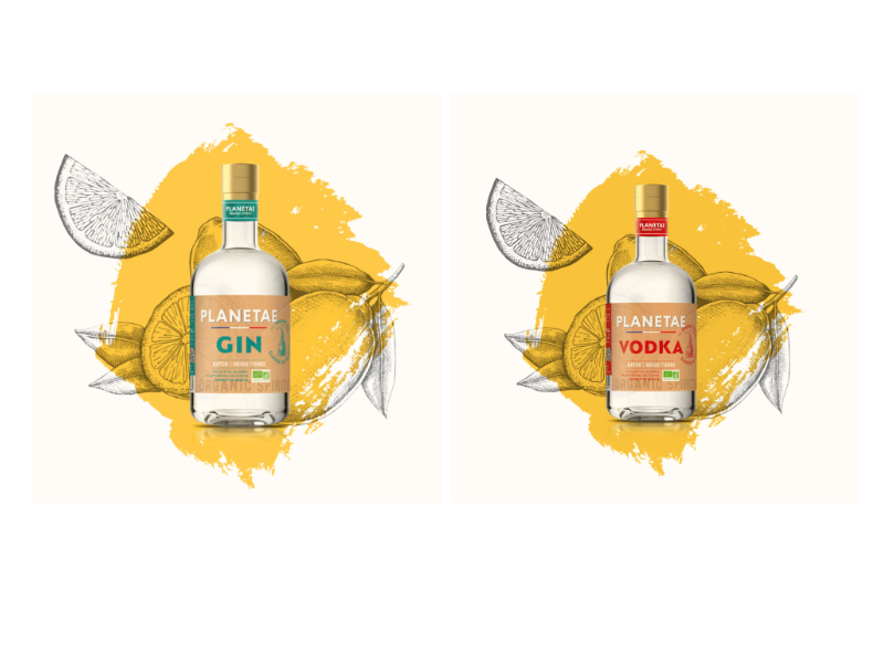 Duo Planetae : Vodka et Gin