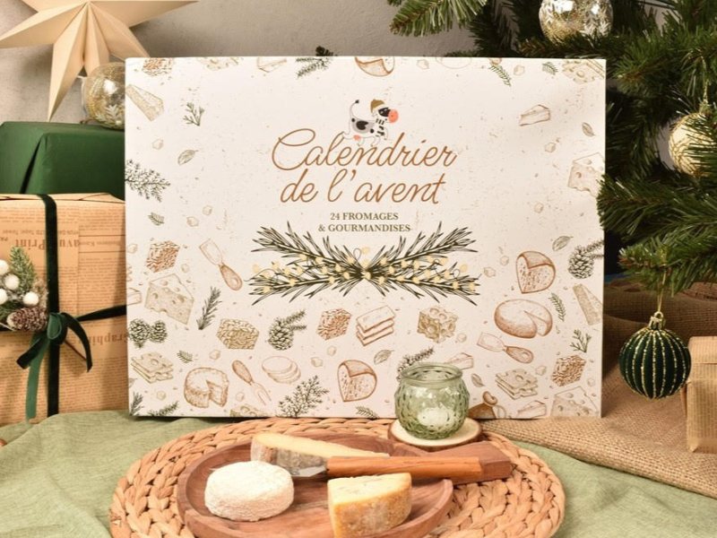 Calendrier de l'Avent 100% Fromages 2025