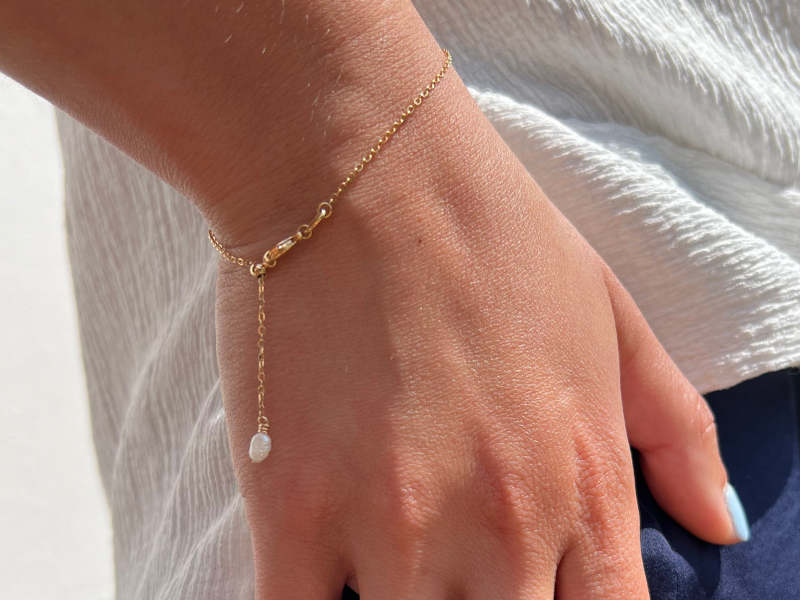 BRACELET L'INTEMPOREL - Perle d'eau douce