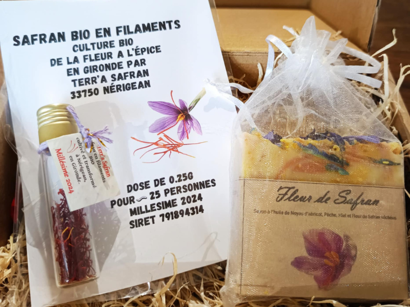Coffret détente safran & savon safrané
