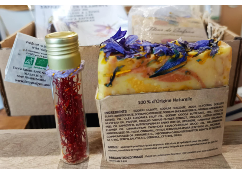 Coffret détente safran & savon safrané