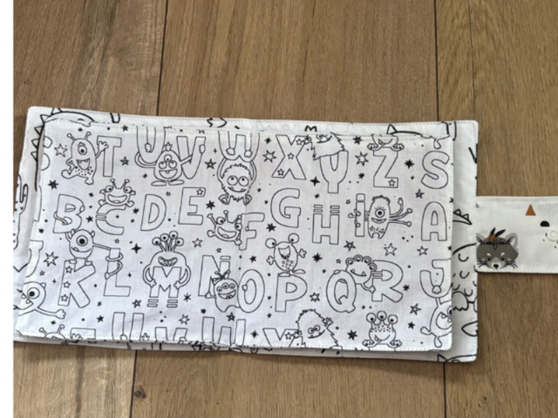 Le cahier de coloriage lavable