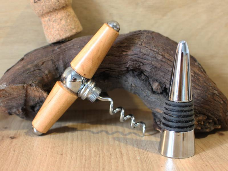 BOUCHON TIRE-BOUCHON EN BOIS FRANÇAIS