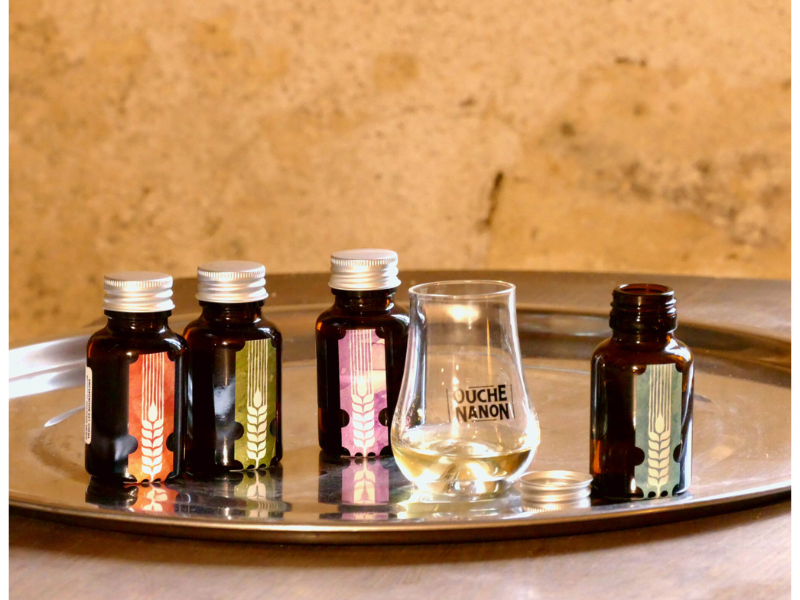 Bouteille whisky 50cl + coffret dégustation 3x50ml