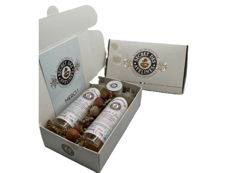 Coffret Bain et Douche à l’huile de noisettes