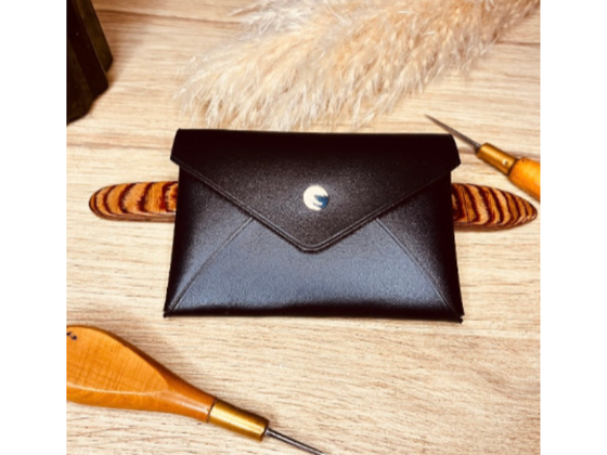 Porte carte en cuir