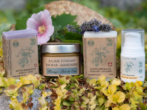 Coffret Soins Apaisant : Crème; Savons et Baume