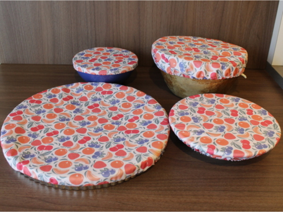 4 charlottes couvre-plat