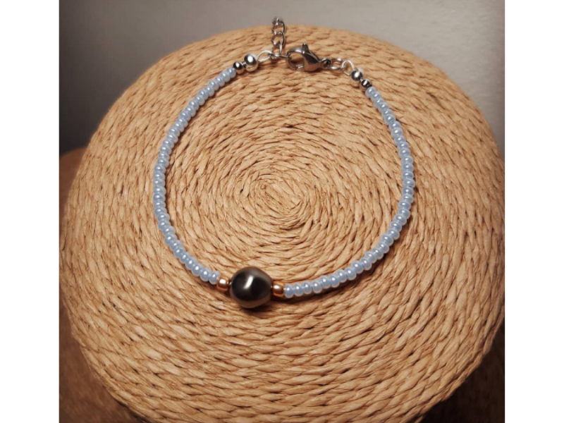 Parure LYANA avec un collier et un bracelet assorti