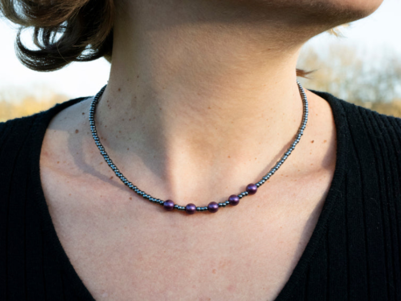 Parure 1 bracelet et 1 collier AMARA