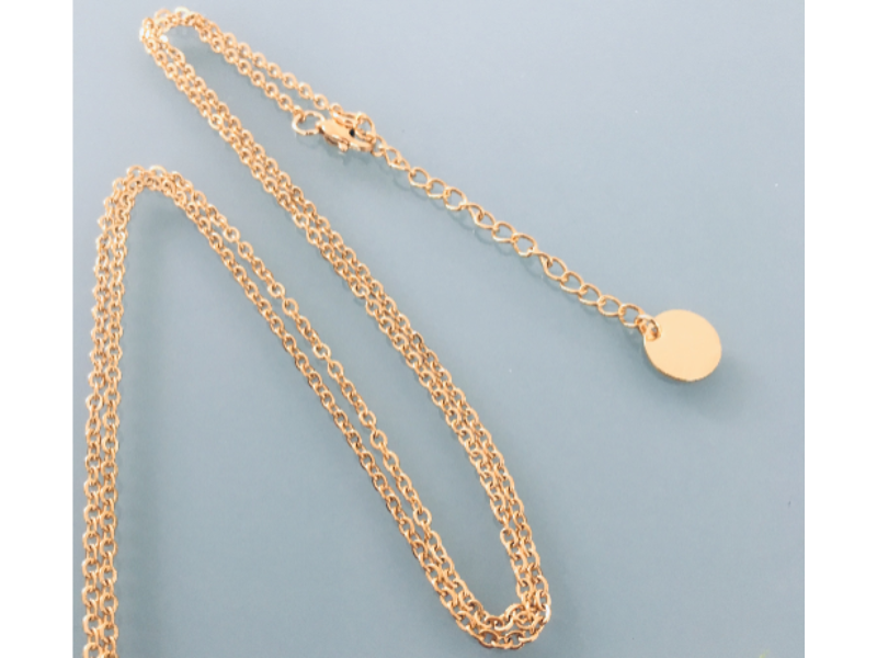 Collier sautoir Chrysoprase