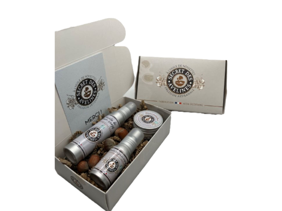 Soins corps et visage à l’huile de noisettes