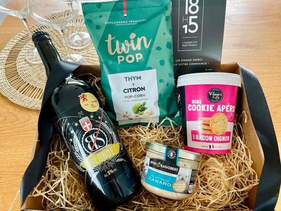 Coffret apéritif bière et mets