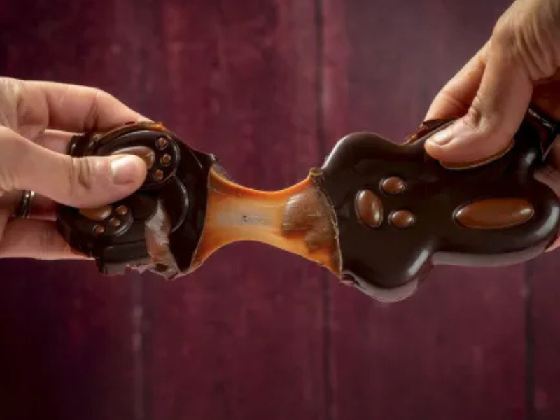 Lapin de Pâques Ganache Caramel