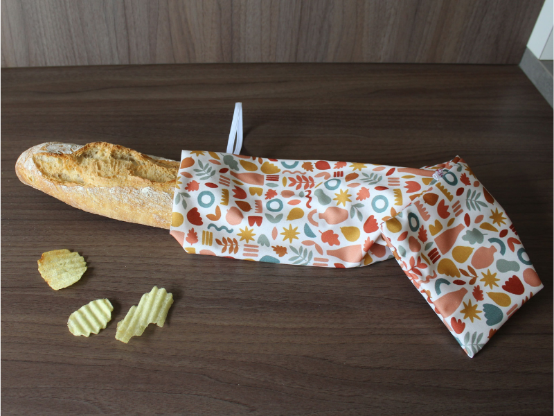 3 sachets sandwichs et 1 sachet de thé