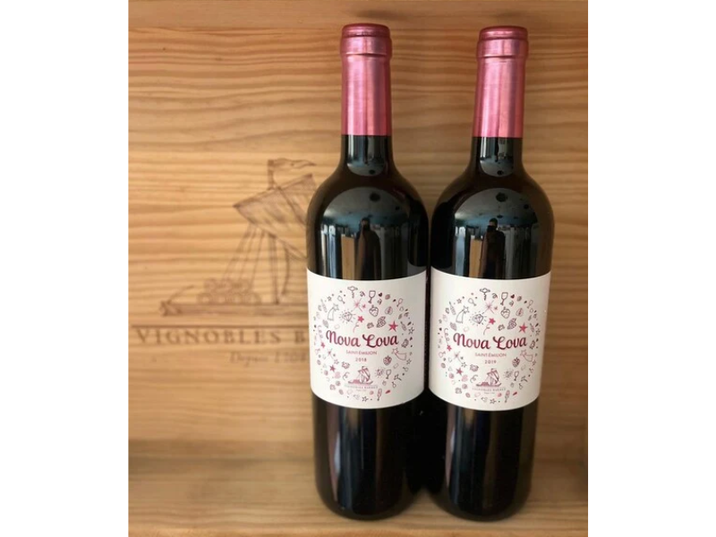 Coffret Duo  Nova Lova  Saint-Emilion 75cl