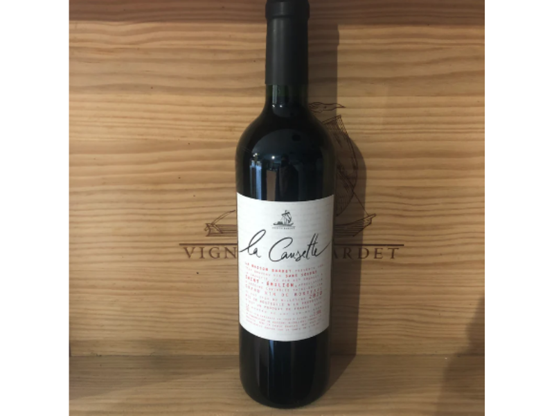 1 bouteille La Causette Saint-Emilion 75CL