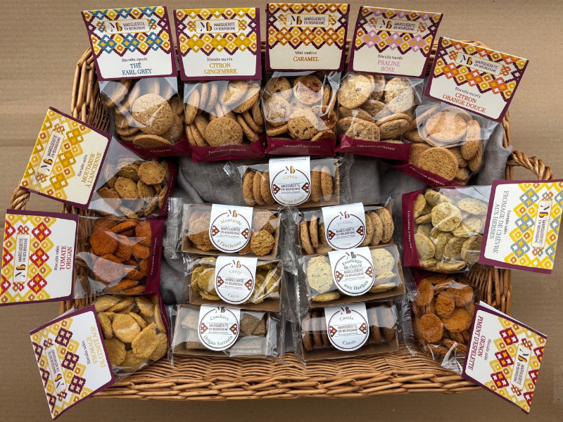 Assortiment Généreux de biscuits Sucré Salé