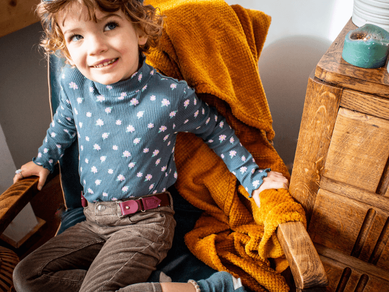 Ceintures sans boucle pour enfants