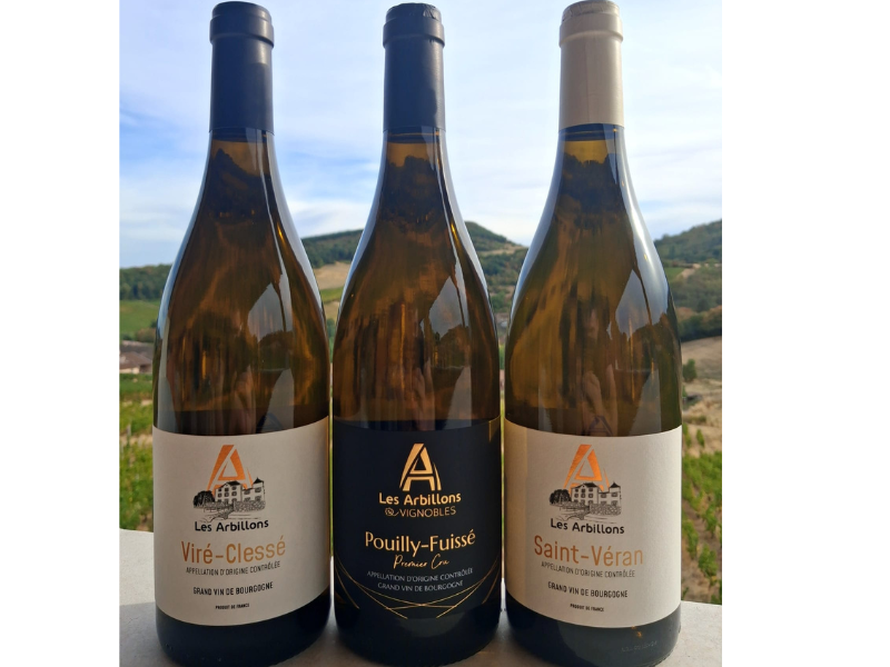 Trio signature : 1 Viré Clessé – 1 St Veran – 1 Pouilly Fuissé Premier Cru
