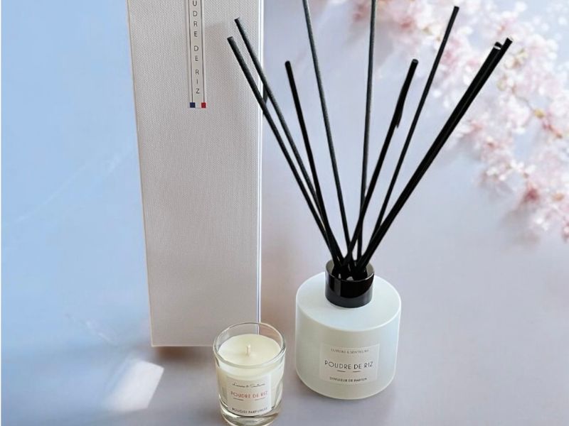 Coffret Diffuseur 100ml + une miniature bougie 50ml