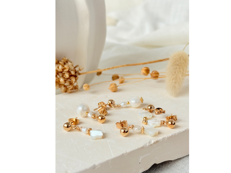 Boucles d'oreille HORTENSE