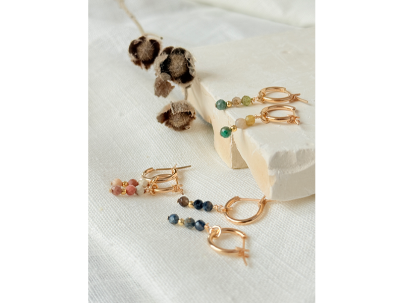 Boucles d'oreille AVA