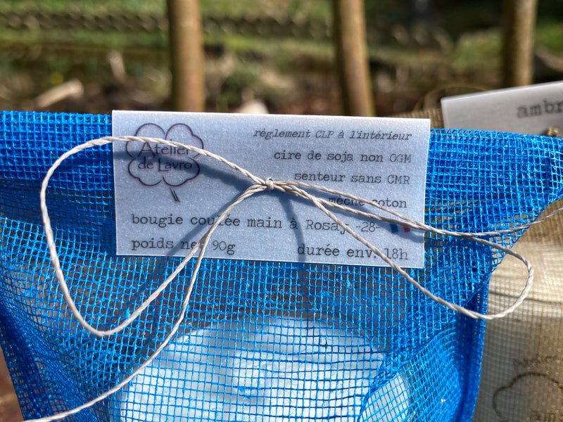 BOUGIES TEMPETE BRETONNE ET AMBRE