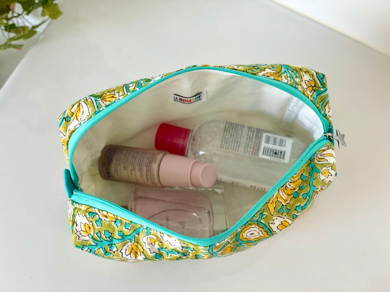 Duo trousse de toilette, trousse à bijoux