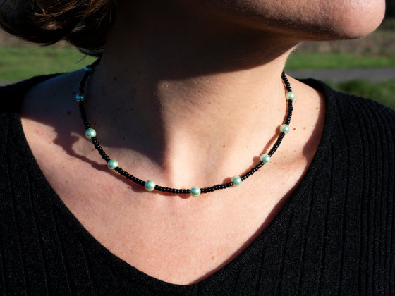 Parure 1 bracelet et 1 collier EMERA