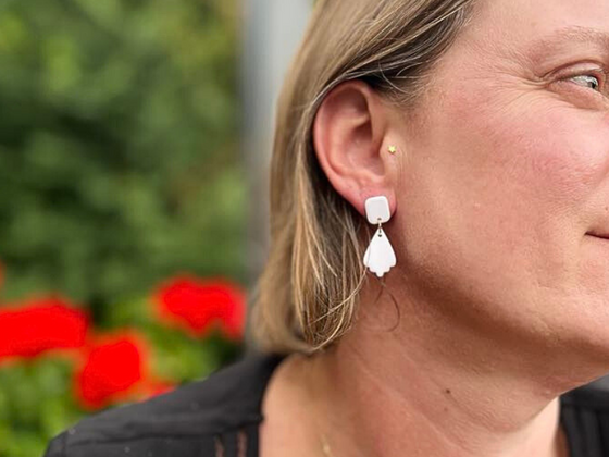 Boucle d'oreille Epure
