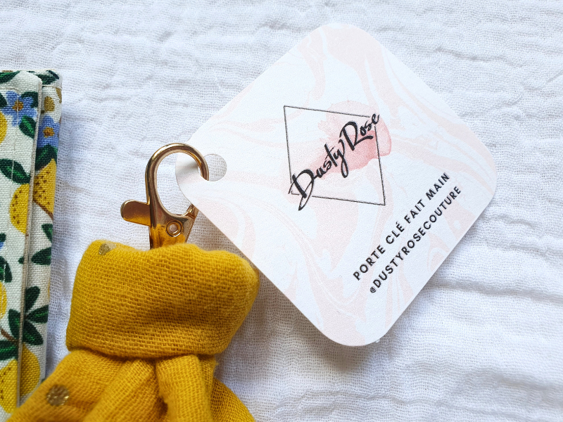 Coffret pochette à carte Grise et Porte-Clé