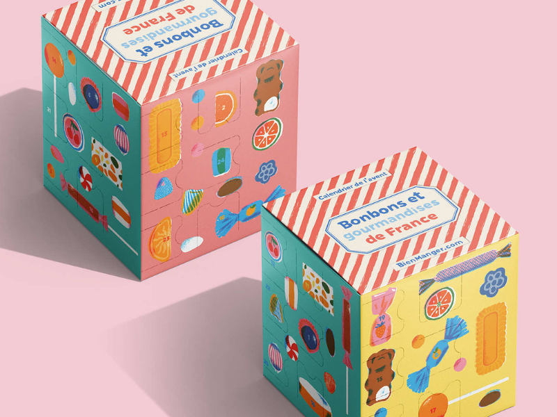 Calendrier de l'Avent Bonbons et Gourmandises de France 2026