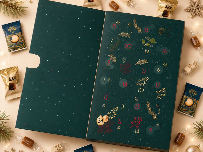 Calendrier de l'Avent 24 Trésors Gourmands de Noël 2026