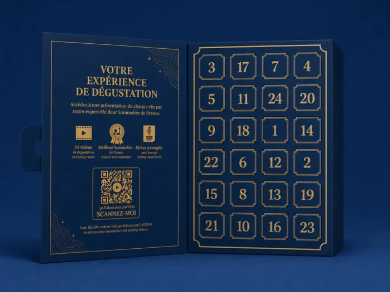 Calendrier de l'Avent Vins de France 2026
