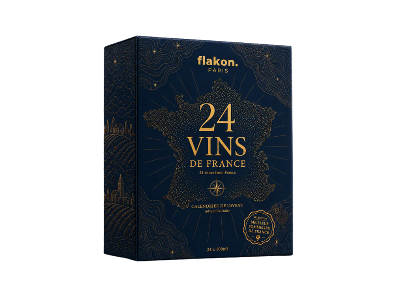 Calendrier de l'Avent Vins de France 2026