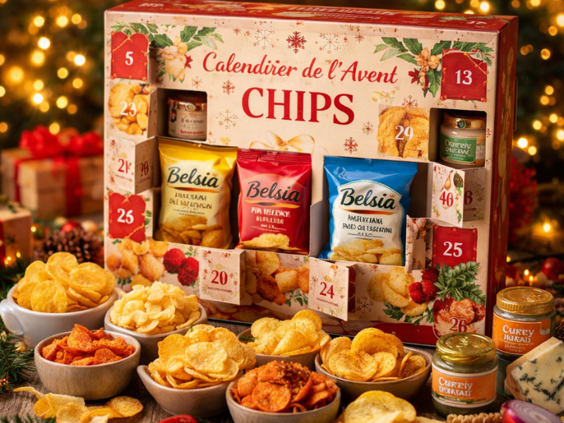 Calendrier de l'Avent Chips Artisanales