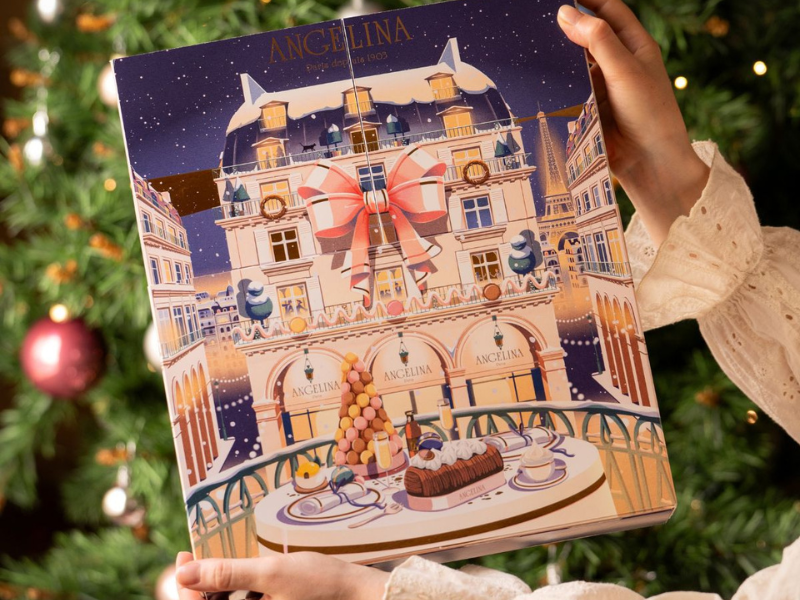 Calendrier de l'Avent Chocolat Angelina