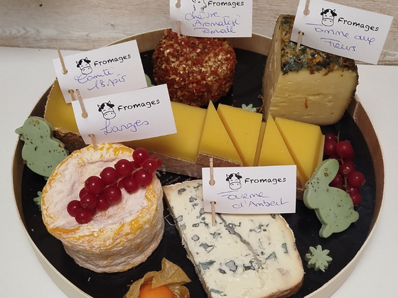 Plateau de Fromages de Pâques