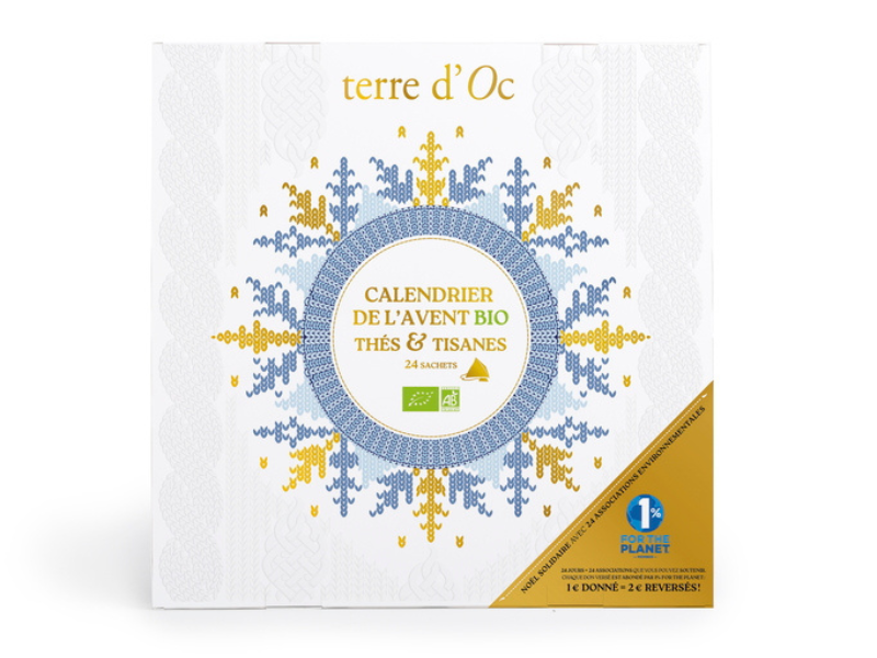 Calendrier de l'Avent Thé et Tisane Bio Ici Présent