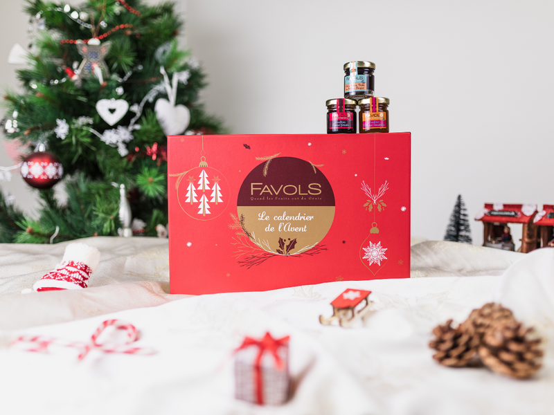 Calendrier de l'avent confitures artisanales